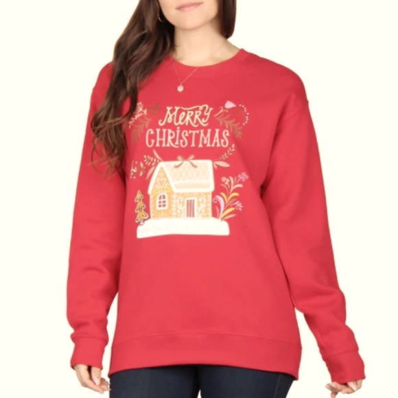 Lildy Tops - Lildy Unisex Holiday Sweatshirt NWOT